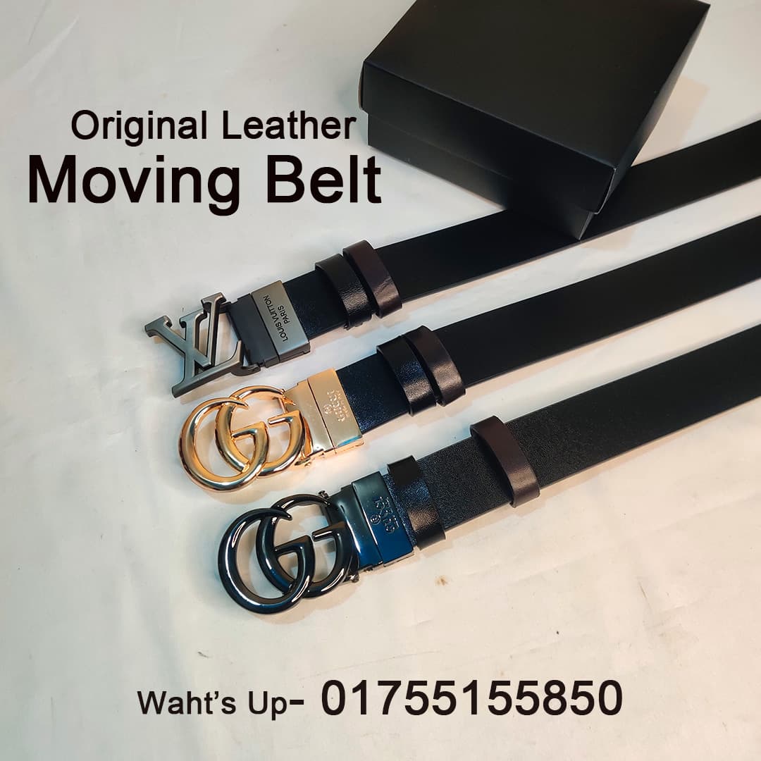 Gucci Louis Vuitton Moving belt